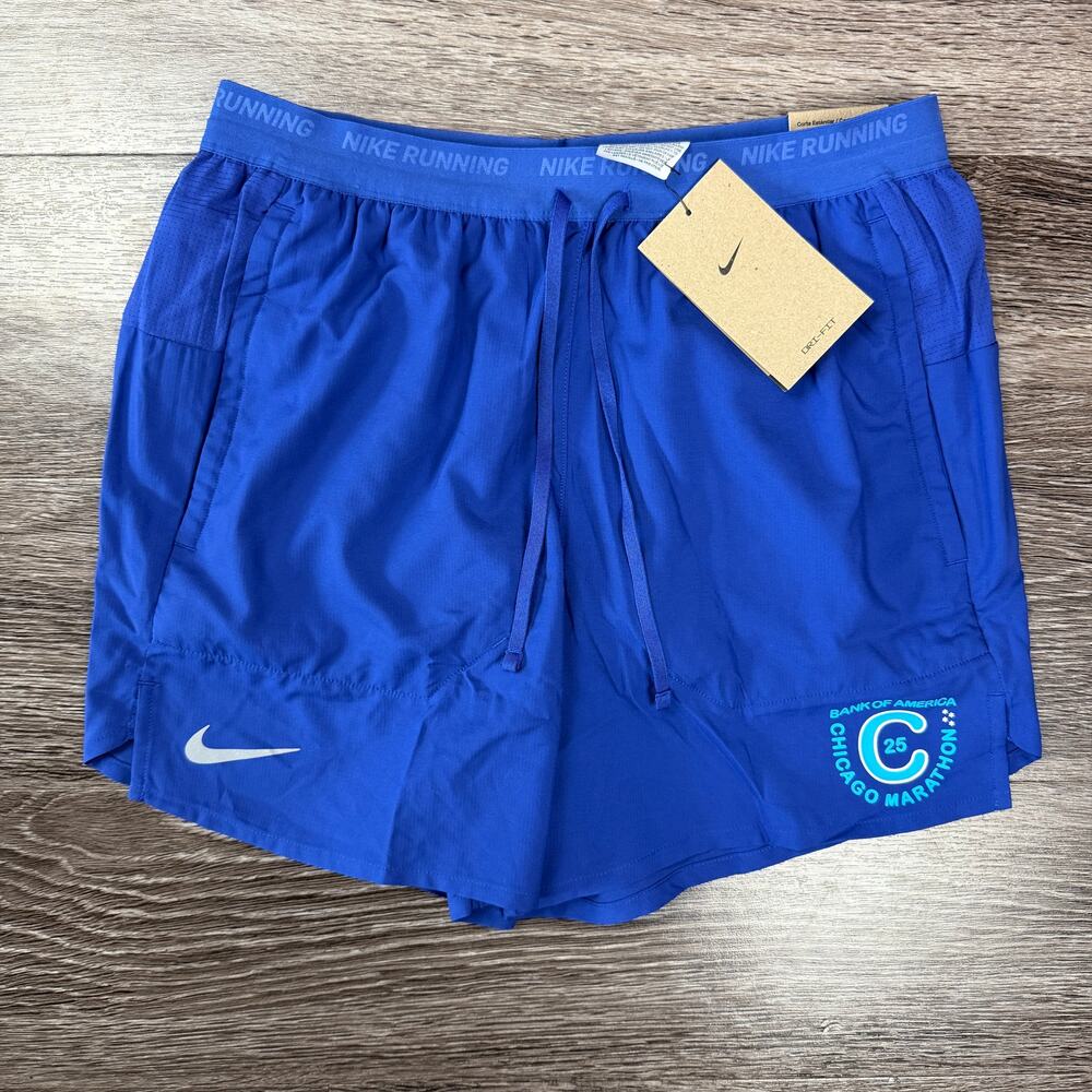 Nike Stride 5" Chicago Marathon 2025 Running Shorts Men's S NWT HQ4204-539